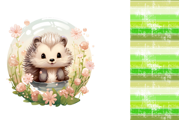 048 Igel Grün PANEL MIT KOMBI