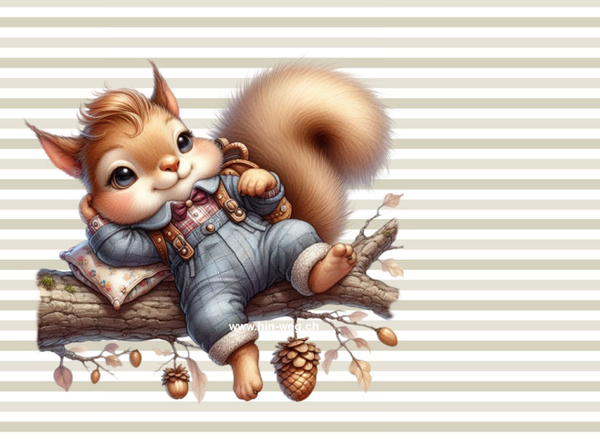 1120 Eichhörnchen PANEL MIT KOMBI