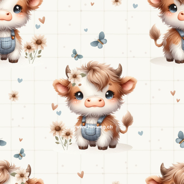 1276 Chuehli Latzhose ALLOVERPRINT