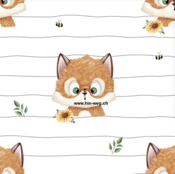 1407 Fox & Bee white