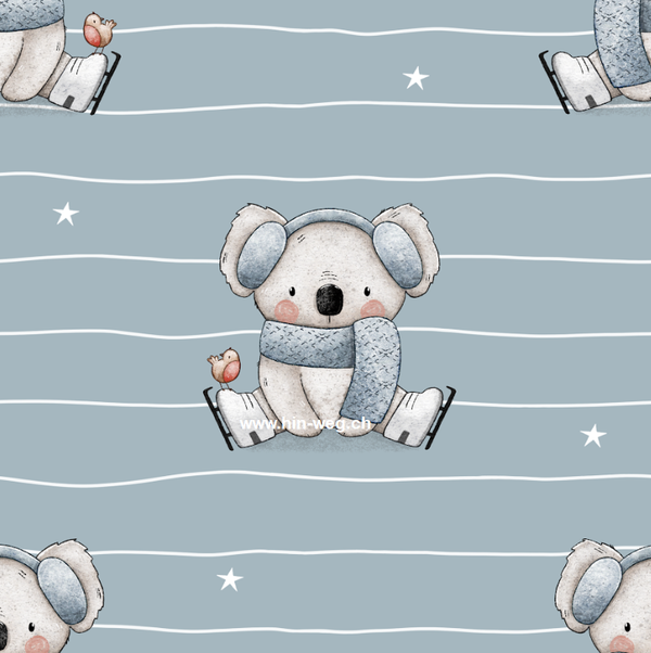 1439 Koala Skates blau ALLOVERPRINT