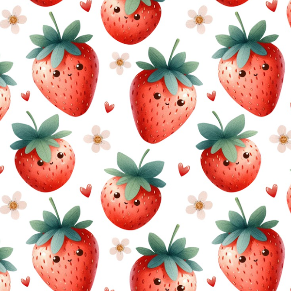 1632 Erdbeeren ALLOVERPRINT