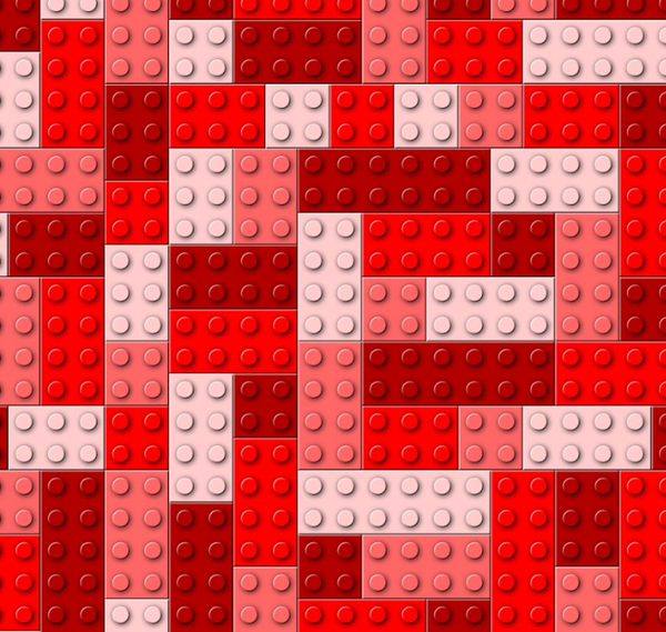 1758 Bausteine rot ALLOVERPRINT