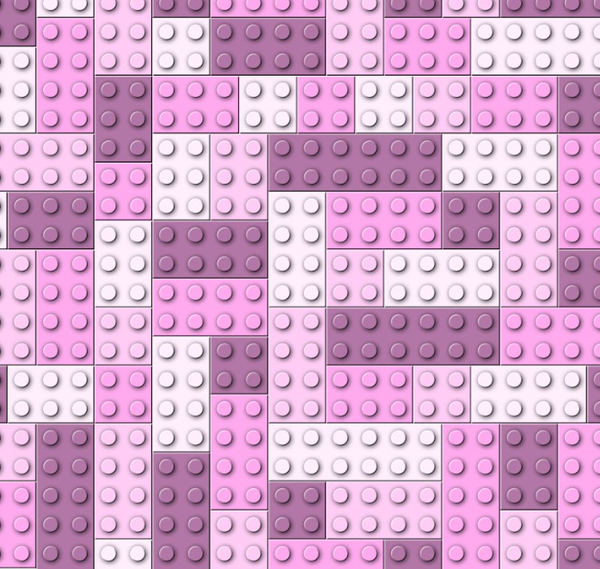 1761 Bausteine rosa ALLOVERPRINT