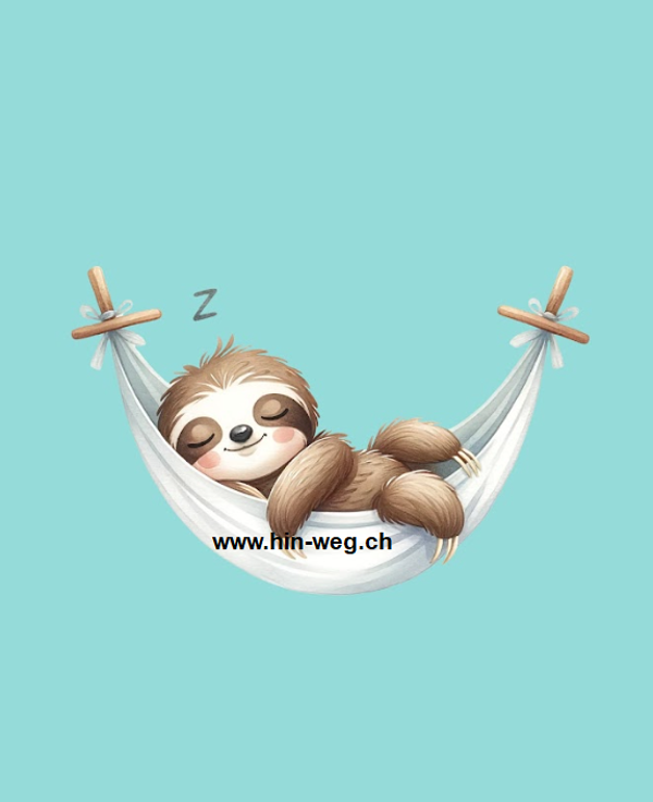 184 Faultier Hängematte Mint EINZELPANEL