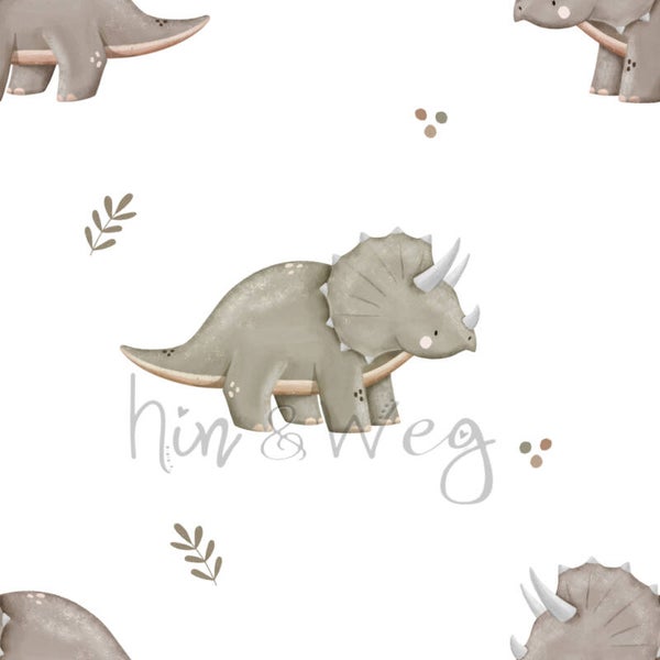 1902 Triceratops ALLOVERPRINT