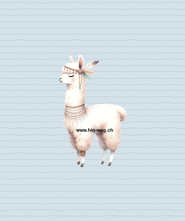 2003 Alpaka Blau EINZELPANEL