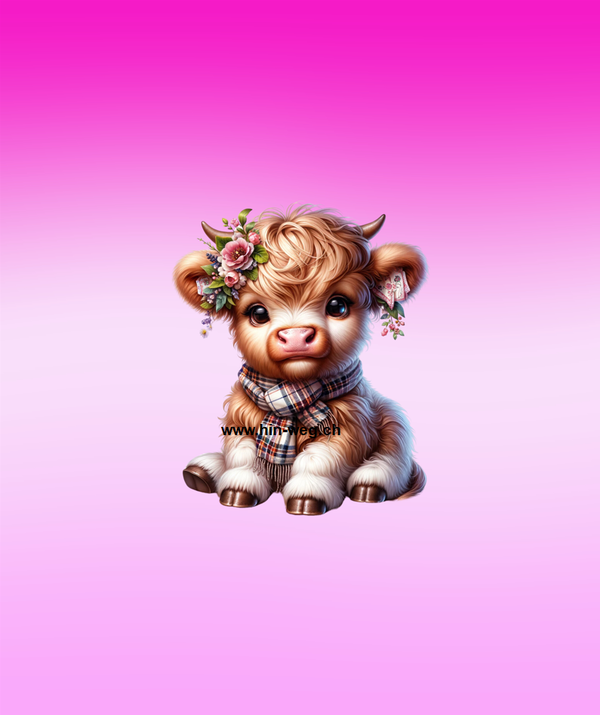 2016 Hochland Blumen Pink EINZELPANEL