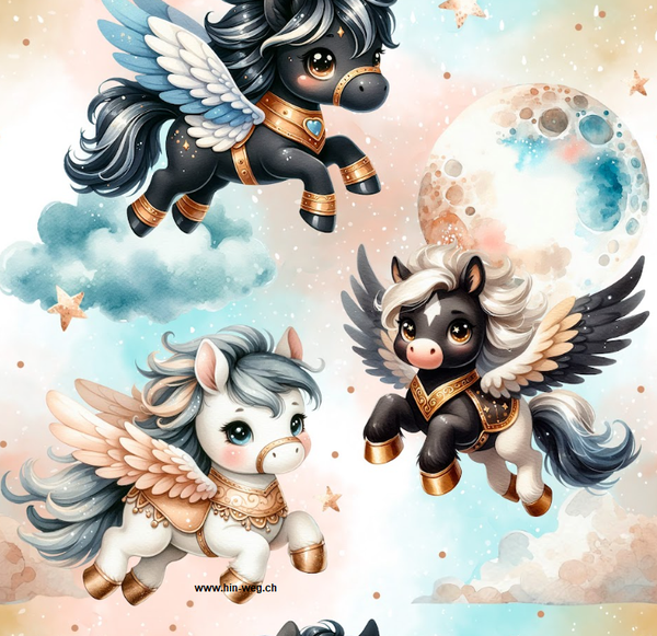 3040 Pegasus Blau ALLOVERPRINT