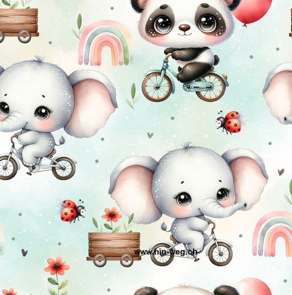 3063 Velöli Grün ALLOVERPRINT