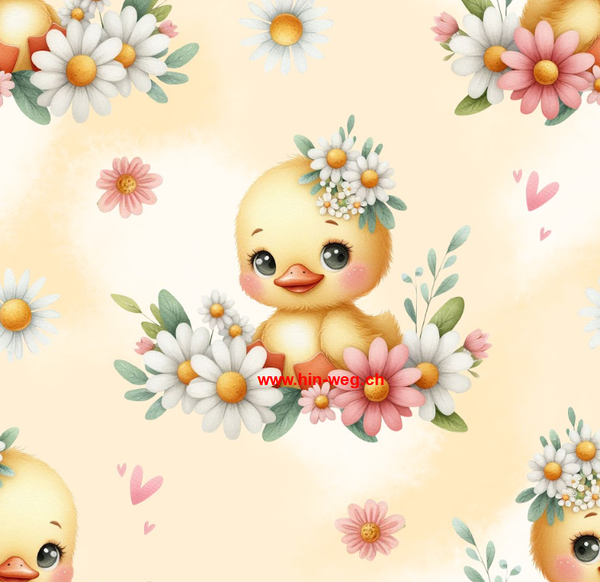 3072 Bibi Gelb ALLOVERPRINT