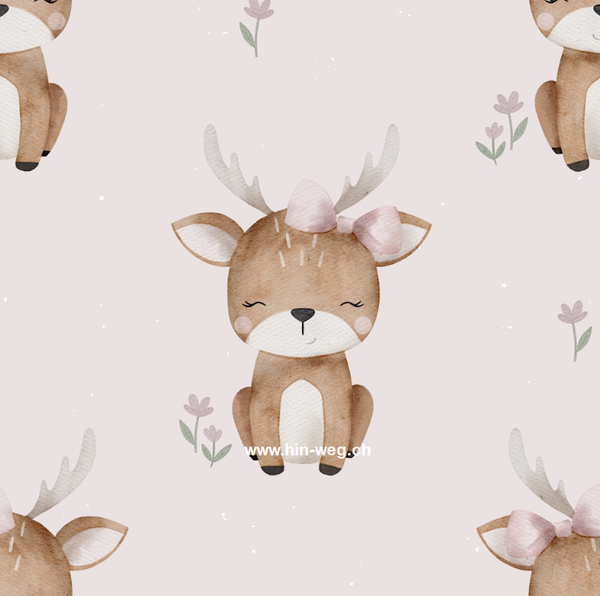 3123 RentierMädchen ALLOVERPRINT