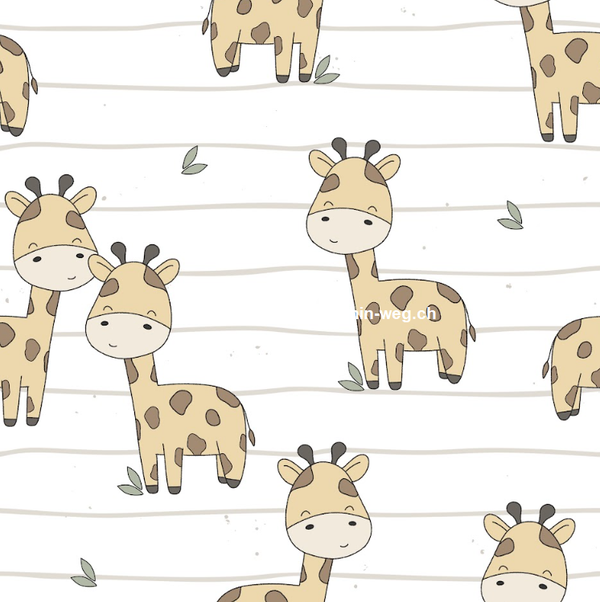 3128 Giräffli gestreift ALLOVERPRINT