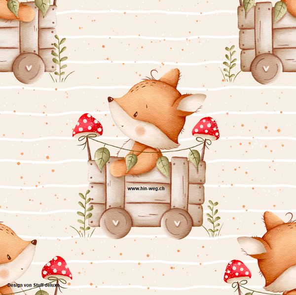 3141 Fuchsi von Stuff deluxe ALLOVERPRINT