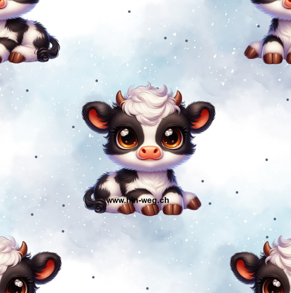 3156 Chuehli Elmo blau ALLOVERPRINT