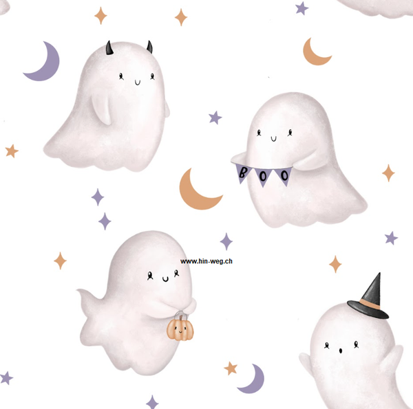 3160 Ghosts white ALLOVERPRINT