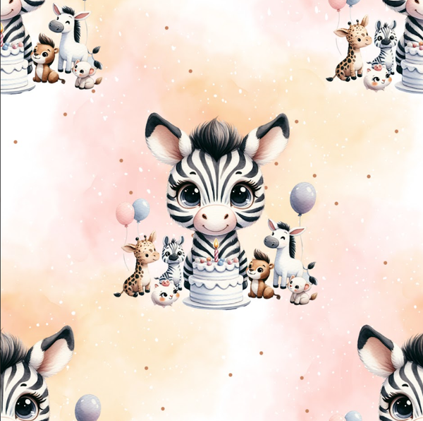 3163 Zebra Party ALLOVERPRINT