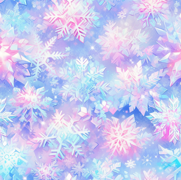 3285 Snowflakes No3. ALLOVERPRINT