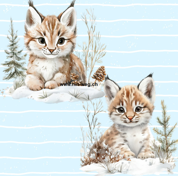 3290 Luchs Blau ALLOVERPRINT