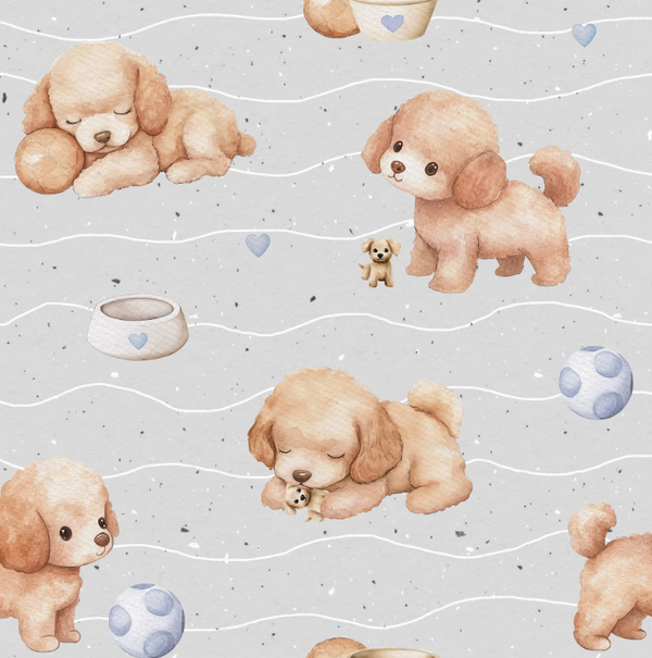 3294 Hundebabys ALLOVERPRINT