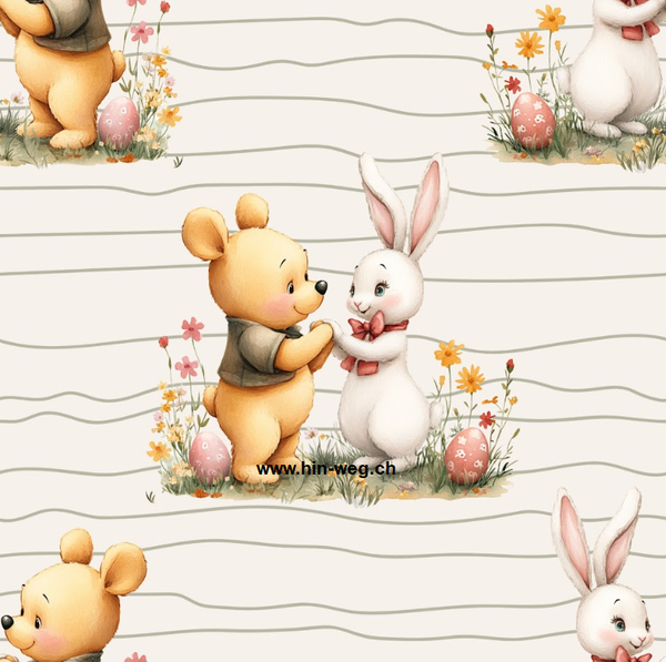 3298 Bär & Hase ALLOVERPRINT