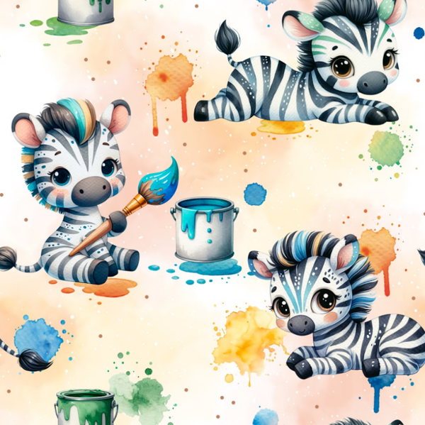 3325 Maler-Zebra ALLOVERPRINT