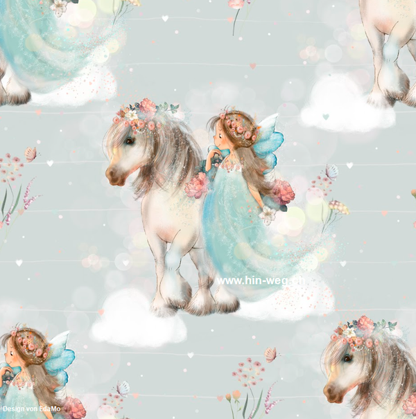 3329 Einhornfee von Eda&Mo ALLOVERPRINT