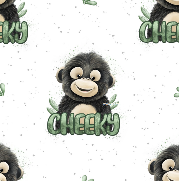 3348 Gorilla Cheeky ALLOVERPRINT