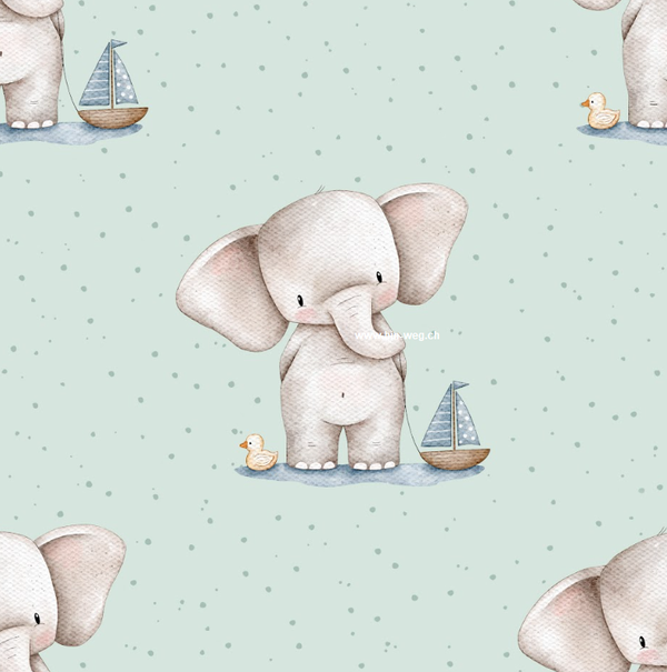 3349 Elefantensommer ALLOVERPRINT