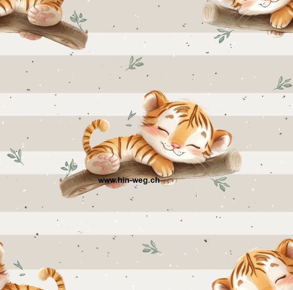 3424 Sleeping Tiger ALLOVERPRINT