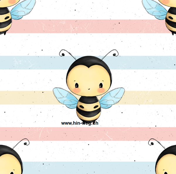 3430 Biene Stripes ALLOVERPRINT