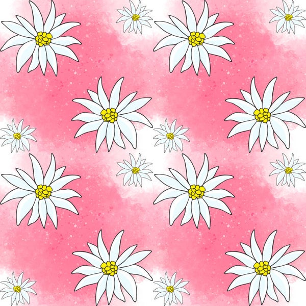 3439 Edelweiss rosa ALLOVERPRINT