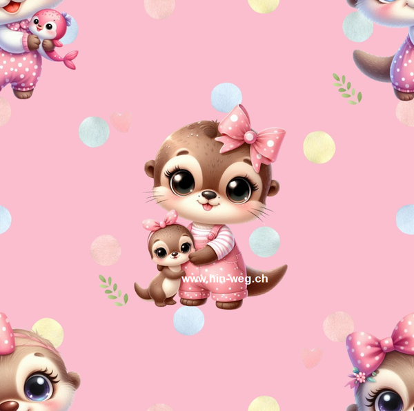 3623 Ottermädchen ALLOVERPRINT