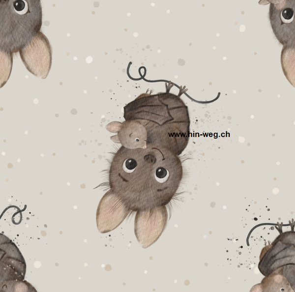 3536 Fledermaus Autumn ALLOVERPRINT