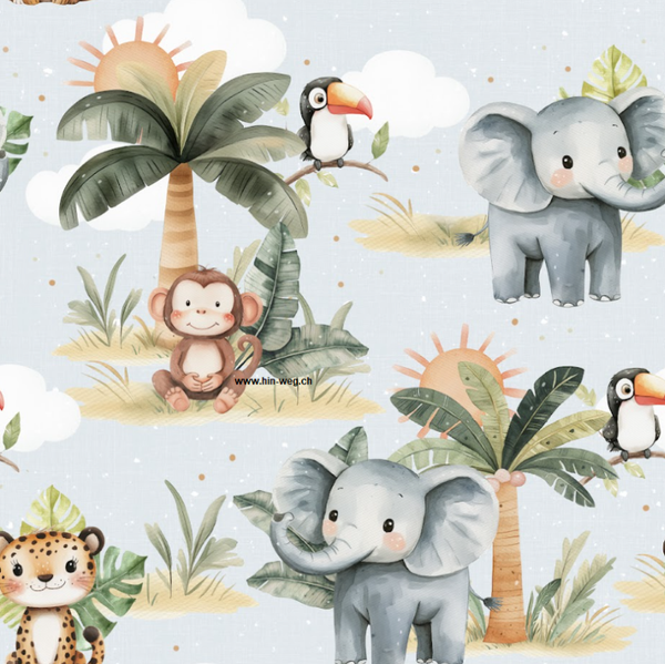 3678 Dschungel ALLOVERPRINT