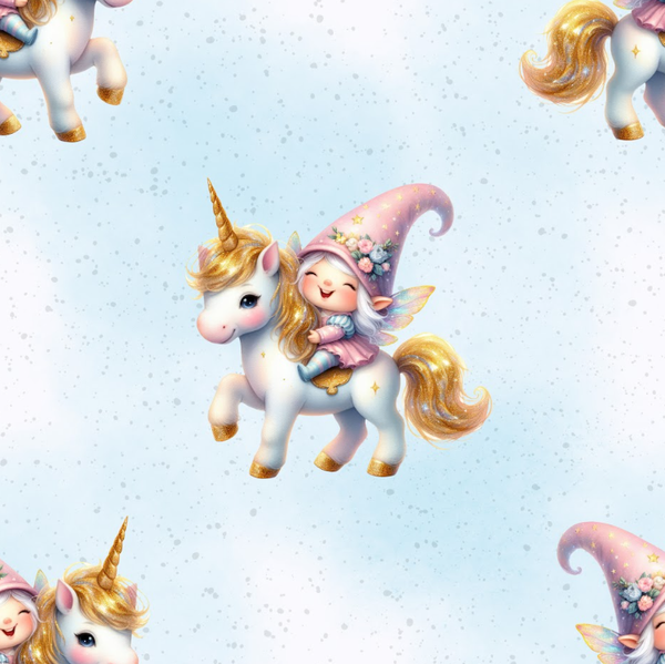 3833 EinhornFee blau ALLLOVERPRINT