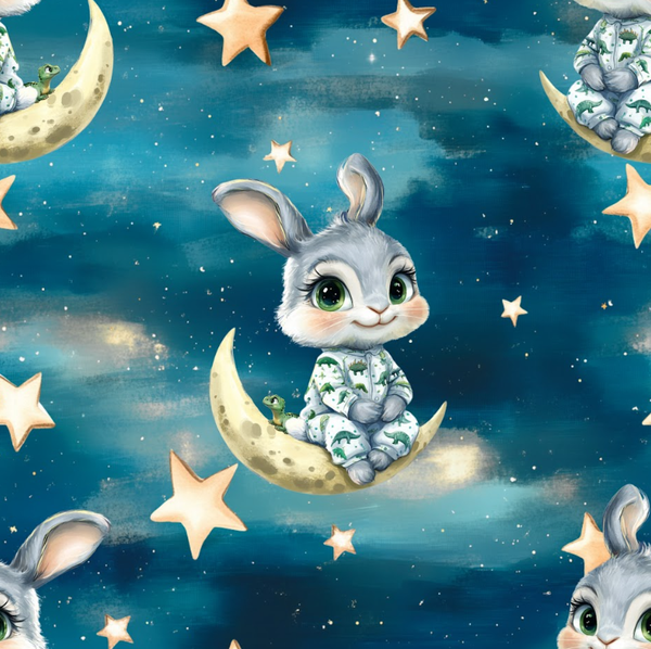 3880 Mondhäschen ALLOVERPRINT