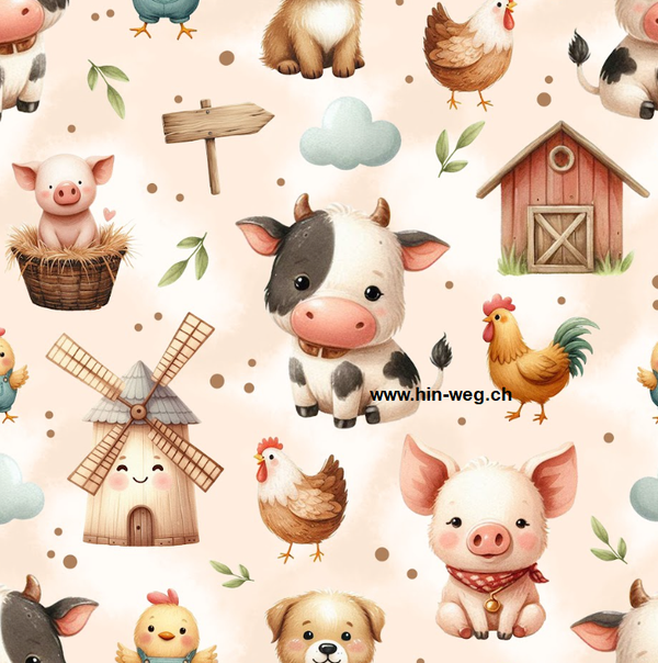 3900 Annies Farm Apricot ALLOVERPRINT