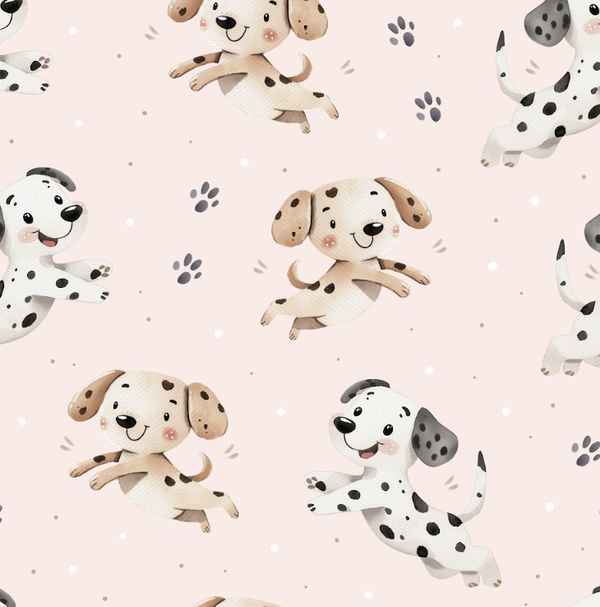 3928 Hundli Rosa ALLOVERPRINT