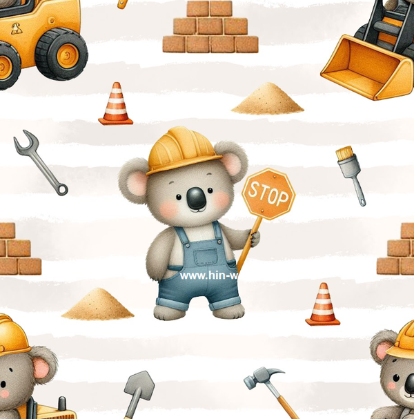 4006 Koala Baustelle ALLOVERPRINT