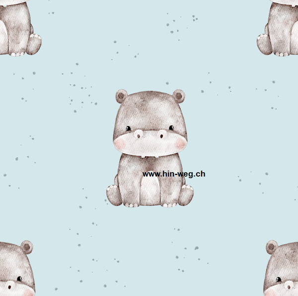 4031 Nilpferd Nino Blau