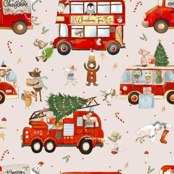 4126 Weihnachtsbus ALLOVERPRINT