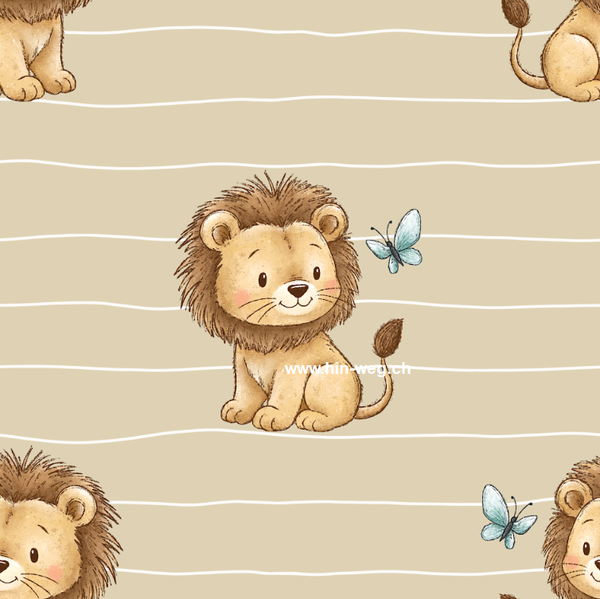 4280 Lion beige ALLOVERPRINT