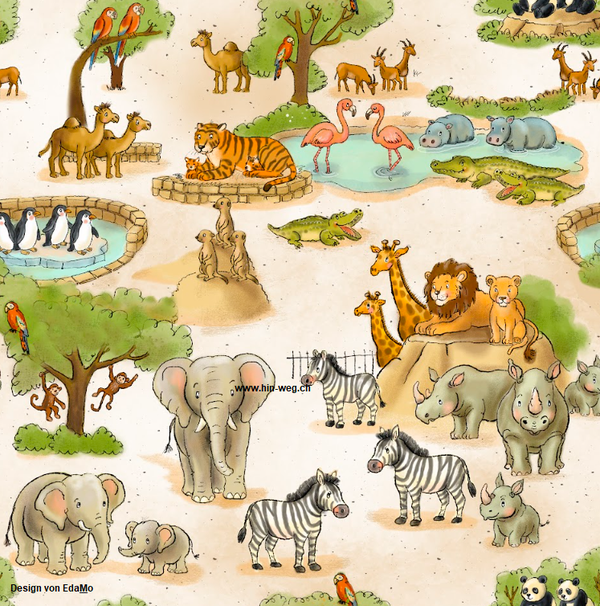 4318 im Zoo ALLOVERPRINT