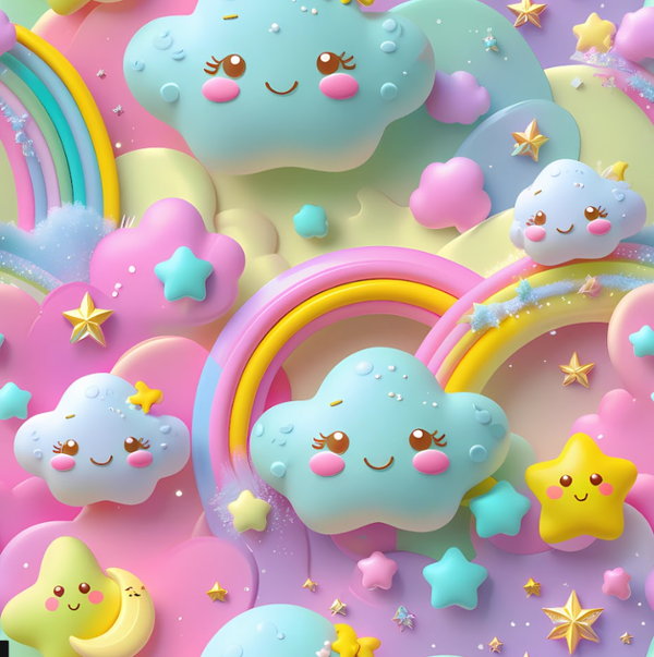 4567 Clouds 1 Crazy ALLOVERPRINT