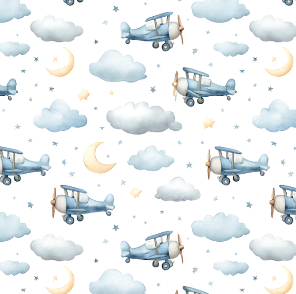 4628 über den Wolken ALLOVERPRINT