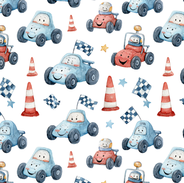 4629 Autorennen ALLOVERPRINT