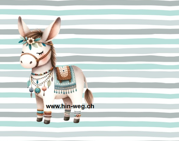 470 Boho Esel PANEL MIT KOMBI