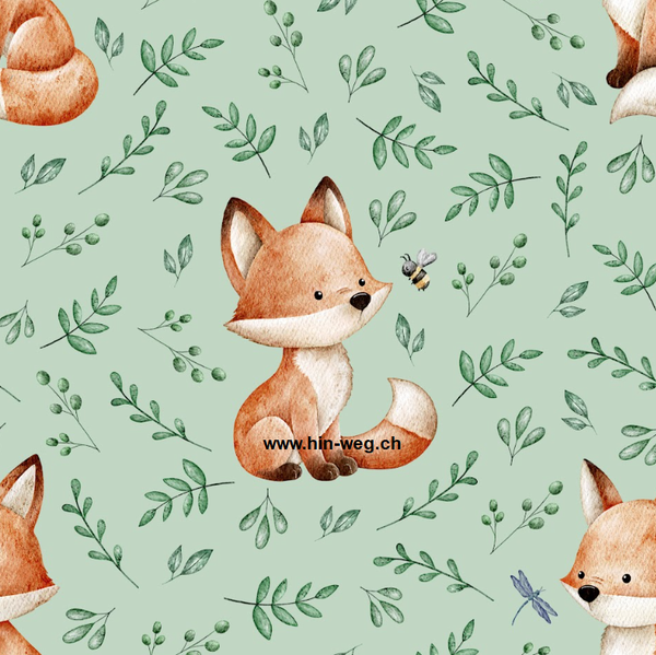4788 Fuchs im Grünen ALLOVERPRINT