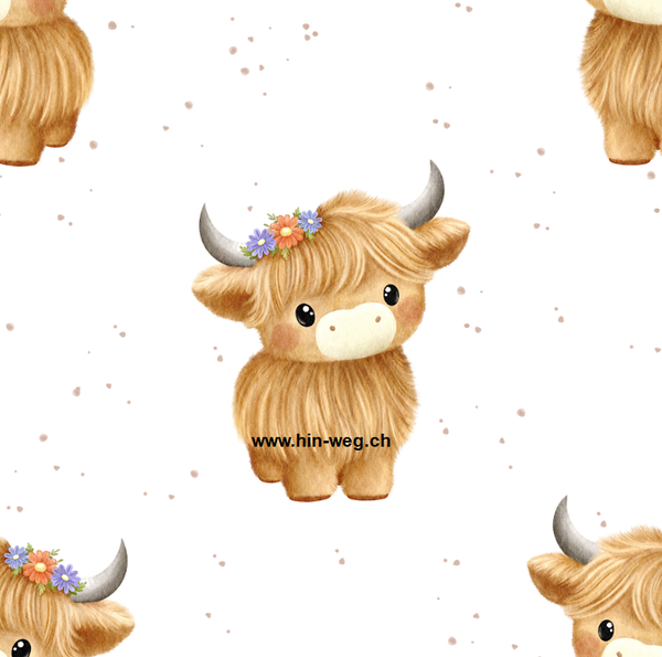 4801 Highland Girl Polly weiss ALLOVERPRINT